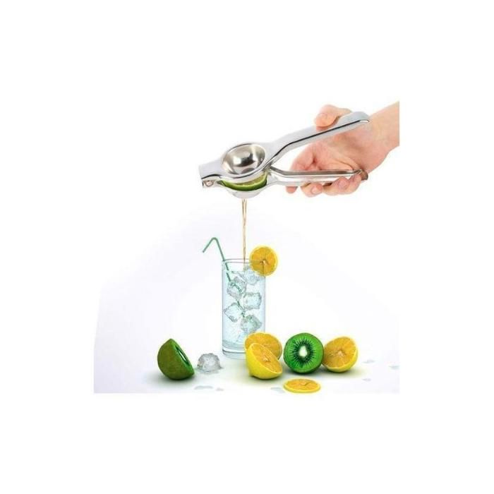 Presse-Citron Manuel en Aluminium : Extracteur de Jus pour Citron et Orange, Poignée Antidérapante