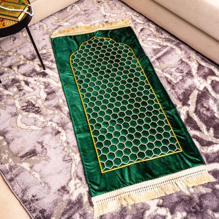 Tapis de prière AL Nahla vert