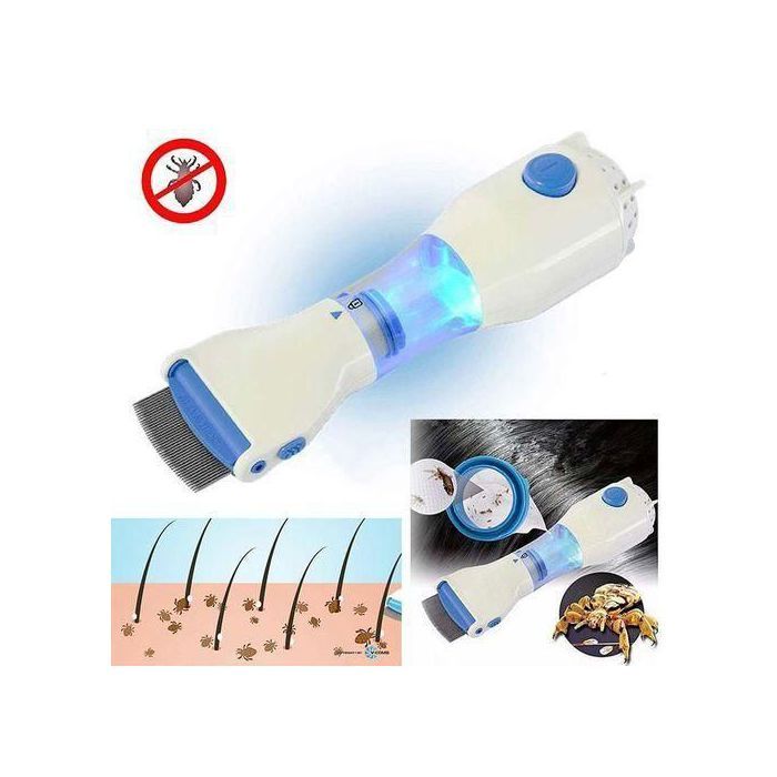 Anti poux électrique, Peigne pour éliminer les poux, Machine avec 4 Filtres