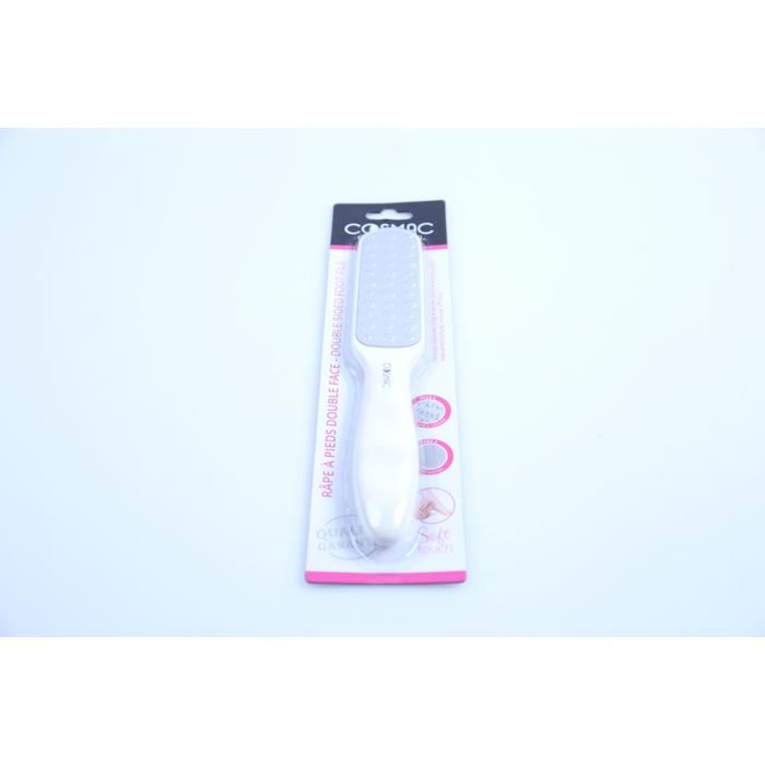 Râpe à Pied - COSMAC - Double Face - Petit Format - Élimine les callosités - Pieds doux