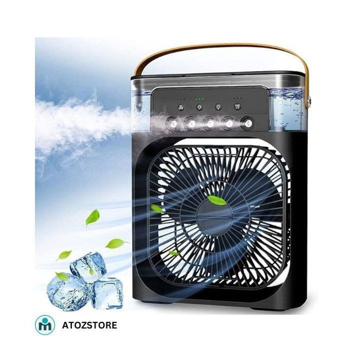 Mini Climatiseur portable, petit refroidisseur d'air, veilleuses LED, ventilateur humidificateur, Couleur aléatoire