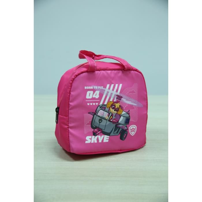 Sac goûter carré - GENERIC - Rose - Satin - Enfant - Fille