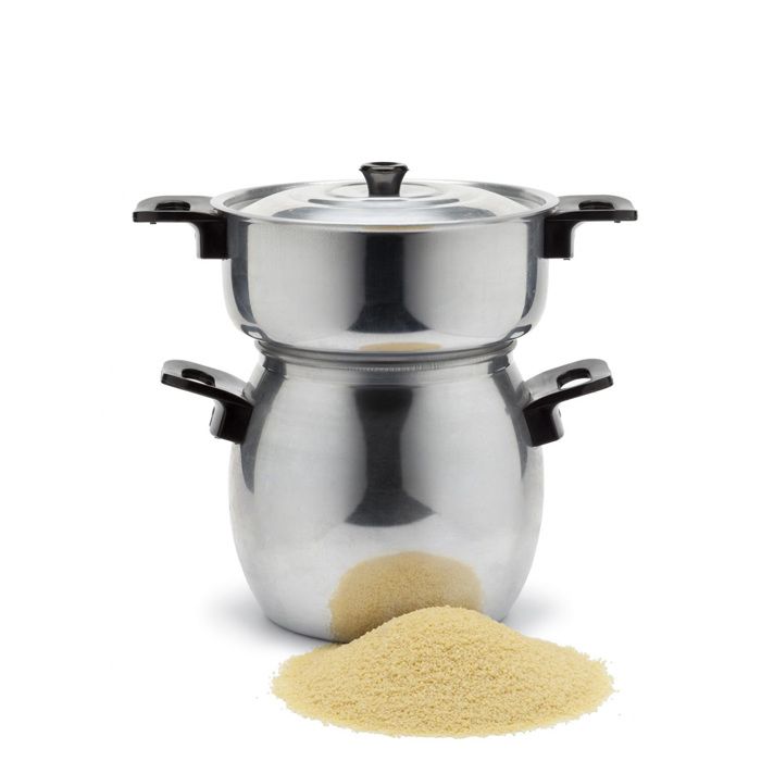 couscousier en aluminium 8L