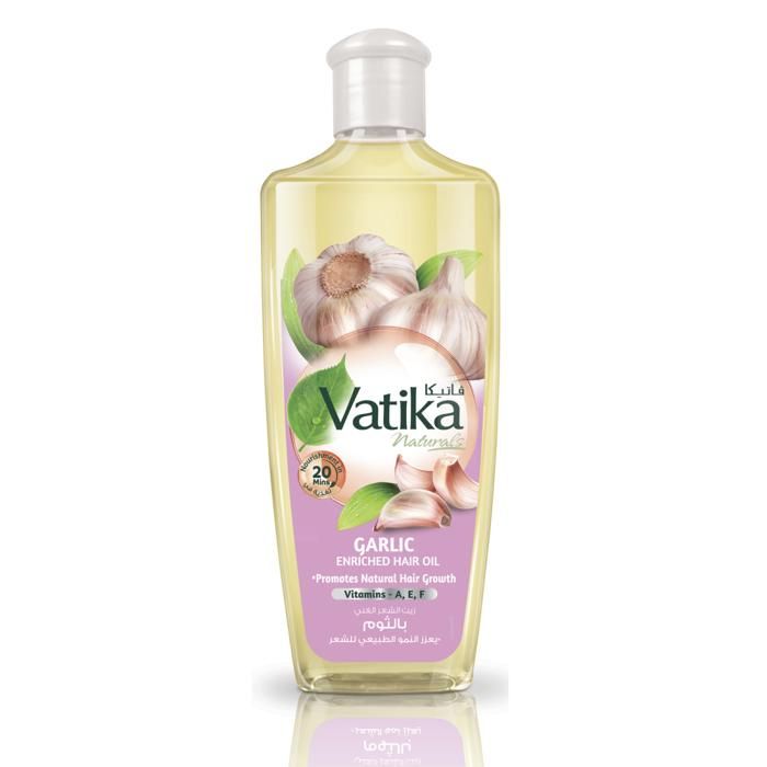 Vatika Naturals Huile Capillaire Enrichie en Ail 200ml