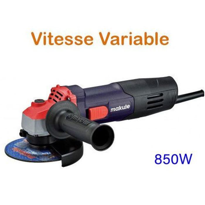 Makute Meuleuse d'angle électrique à vitesse variable 850W