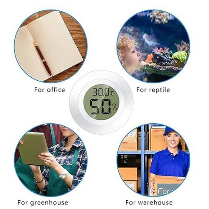 Mini hygromètre numérique LCD réfrigérateur, congélateur, testeur de température