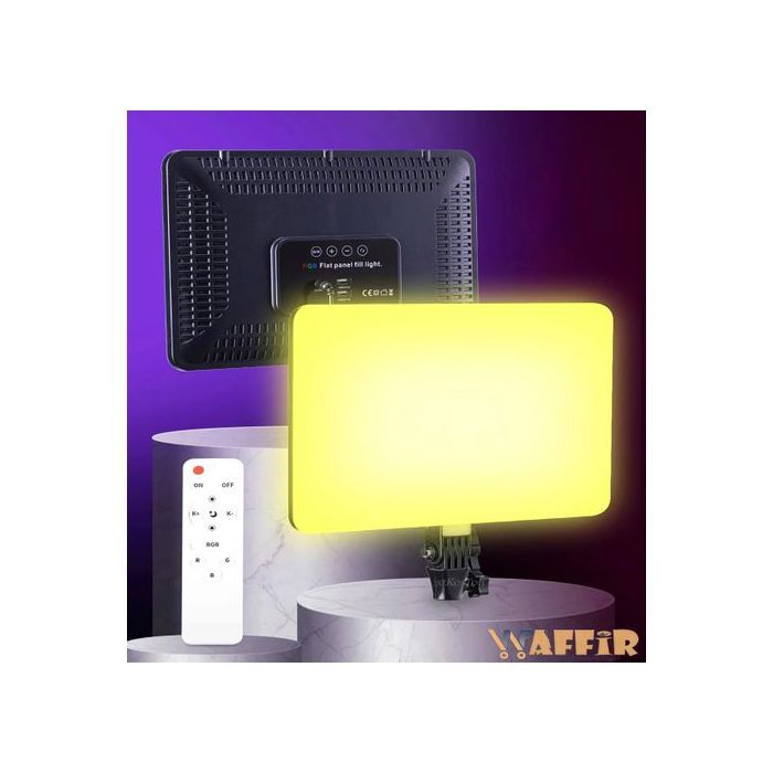 Lamp Panneau de lumière vidéo LED professionnel RVB PM 36, photographie, studio photo