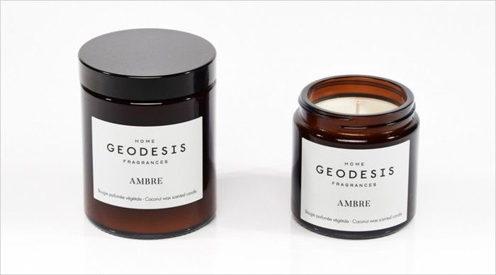 Bougie nature 150g Ambre