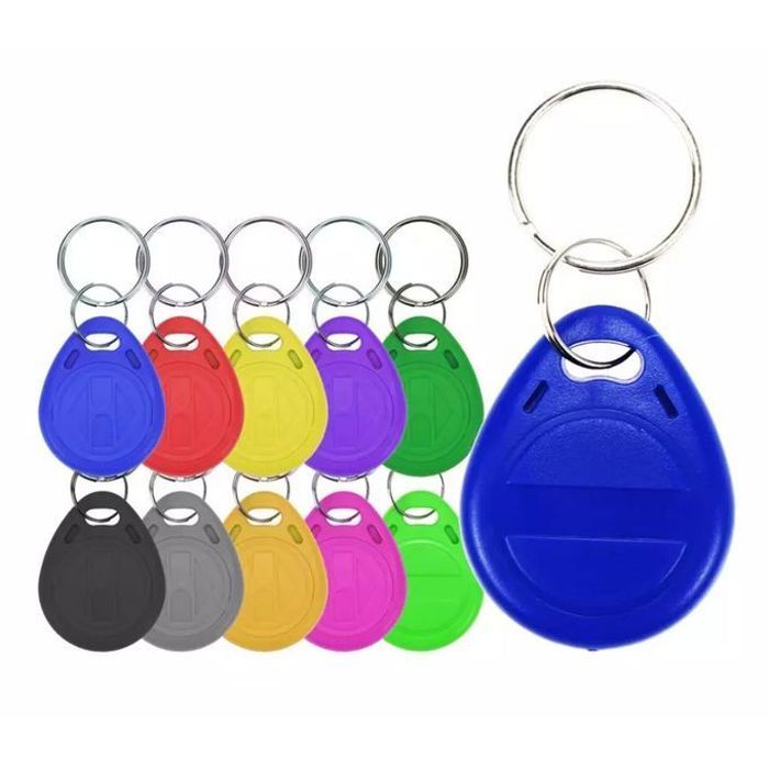 Rfid 5 Pièce Porte clés d'accès sans contact RFID 125KHz couleur Aléatoire