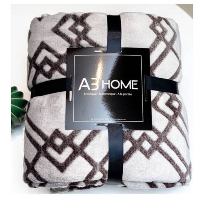 A3 HOME Couverture en cachemire Doux Marron