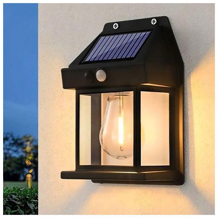 Lampes murales solaires à LED avec détecteur de mouvement