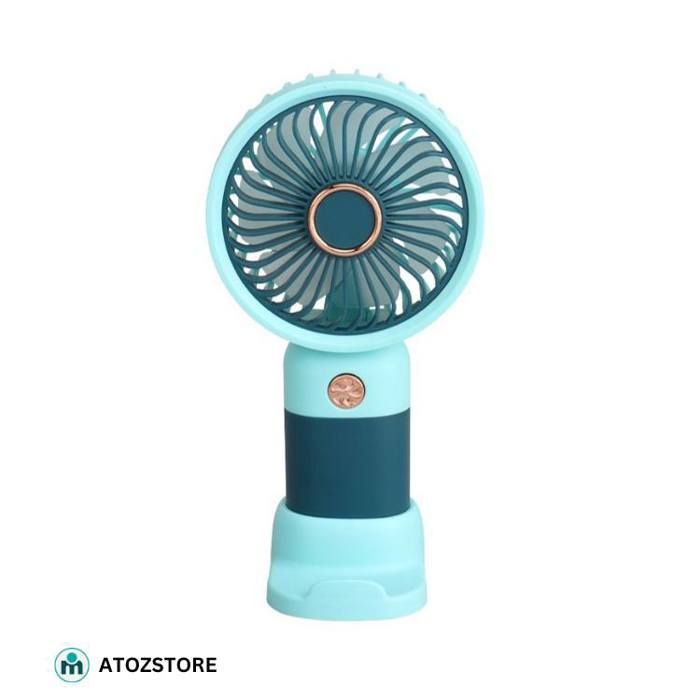 Mini ventilateur Portable USB charge Rechargeable main tenant ventilateur, couleur aléatoir