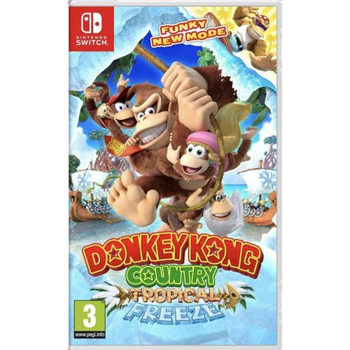 Jeu vidéo - NINTENDO SWITCH - Donkey Kong Country Tropical Freeze - Multicolore - Multi-plateforme - Funky Mode