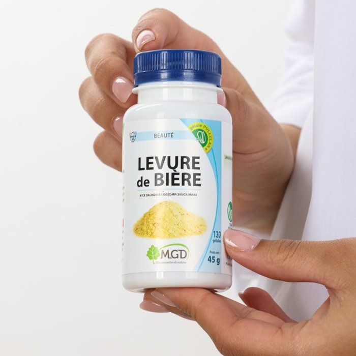 Levure de bière 120 gélules - MGD