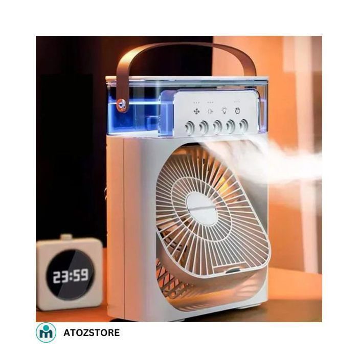 Mini Ventilateur - Climatiseur Portable, 3in1 Air Cooler, Climatiseur Portable silencieux avec de l'eau glacée, couleur aléatoire