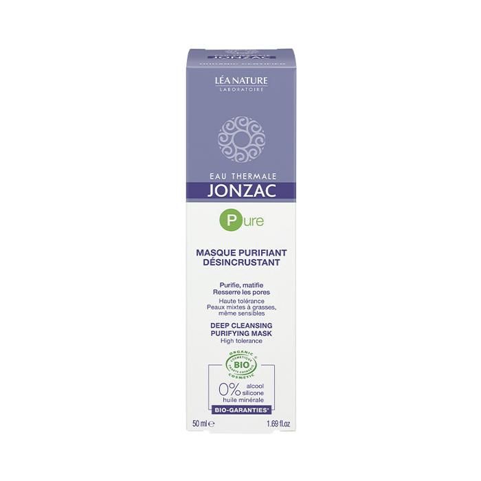 Masque - Jonzac - Pure Masque Purifiant - 50ml - Bio - Peaux mixtes à grasses