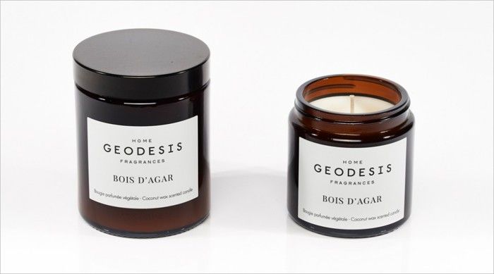 Bougie nature 150g Bois d'agar