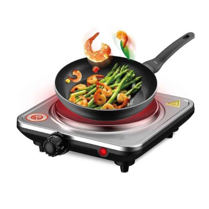 Poêle à Poterie Électrique Domestique, Poêle Multifonctionnelle,1500W