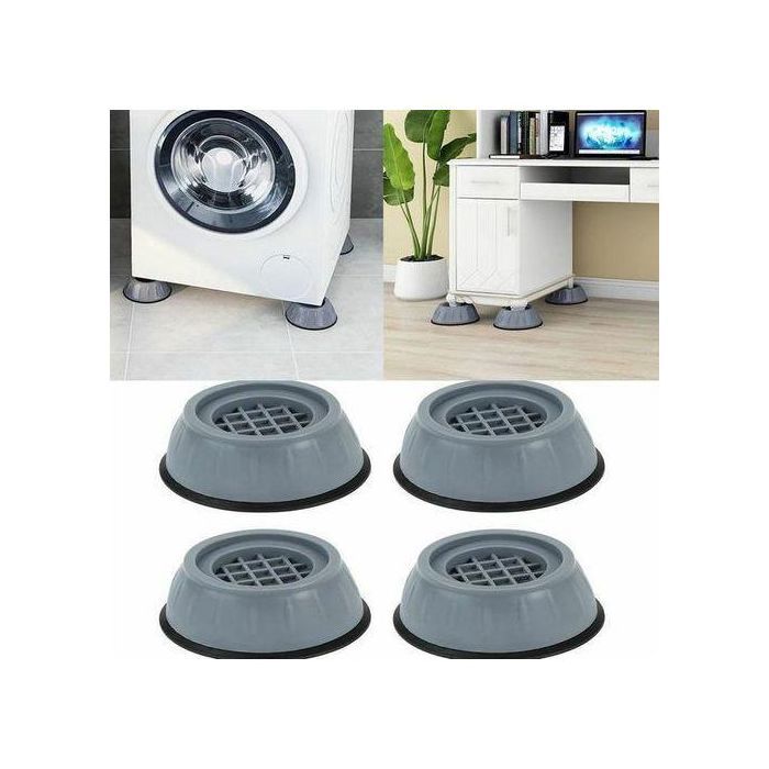 Ensemble de 4 Supports Anti-Vibration pour Votre Machine à Laver