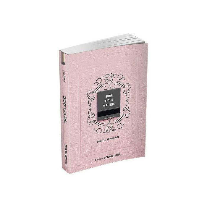 Journal - Burn after writing - Développement personnel - Édition française officielle - Collection unique
