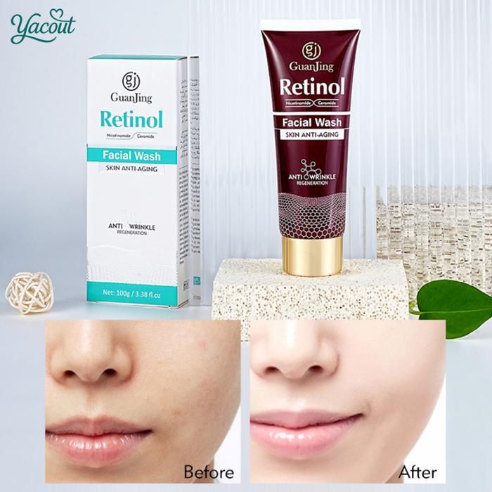 Nettoyant Visage Anti-Âge au Rétinol