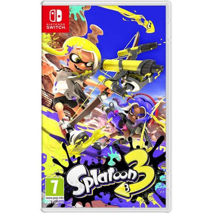 Jeu vidéo - Nintendo - Splatoon 3 - Multicolore - Multi-plateforme - Nouveau mode aventure