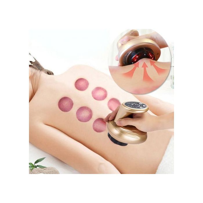 Masseur électrique - Non spécifié - Ergonomique - Multifonctionnel - Effet de chaleur - Pression négative