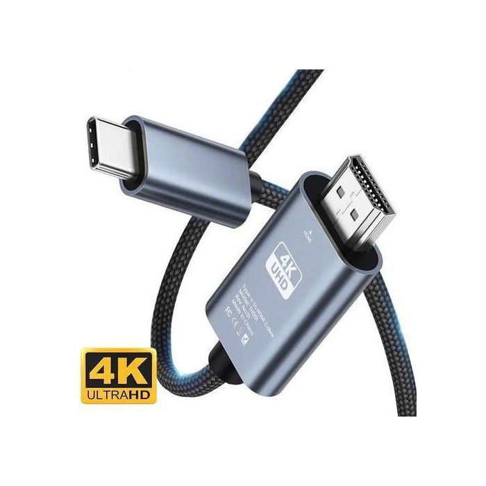 Câble USB Type-C vers HDMI 4K adaptateur HDMI