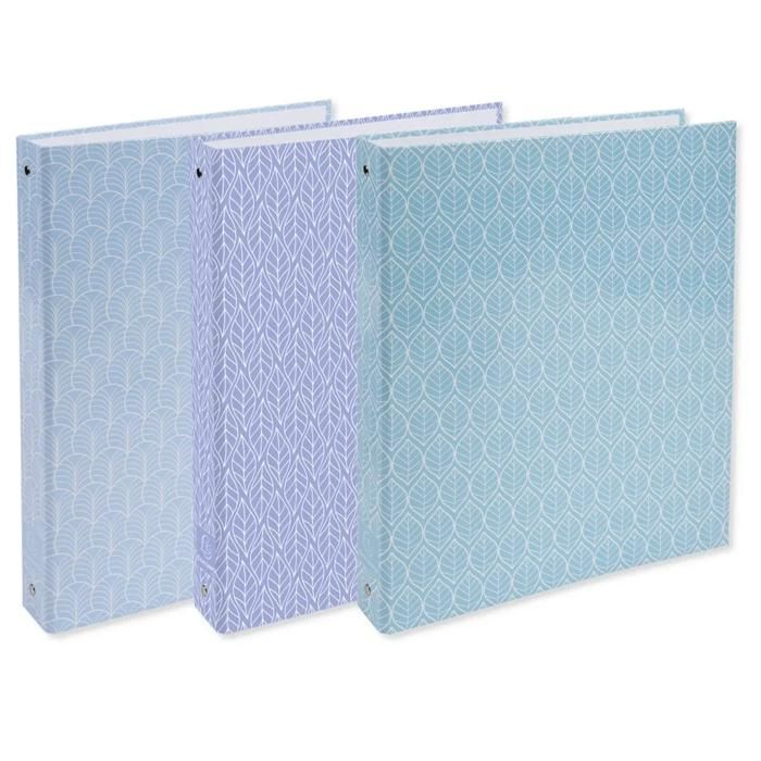 Classeur rigide dos de 40mm 4 anneaux 210x297mm - EXACOMPTA