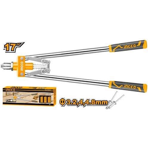 Riveteuse 420mm, rivet3.2mm,4mm,4.8mm - HR171 - INGCO
