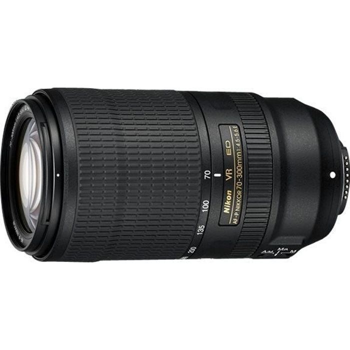 Nikon AF-P Nikkor - Telezoomobjektiv - 70 mm - 300 mm - f/4.5-5.6 E ED VR - Nikon F