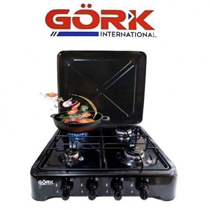 Gork Réchaud à gaz à 4 feux - Cuisinière à gaz