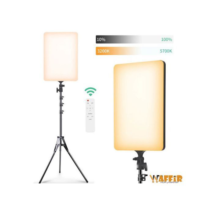 Lamp Panneau de lumière vidéo LED professionnel RVB PL-48, photographie, studio photo