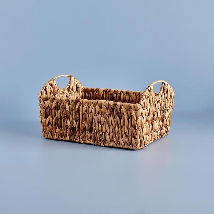 Panier - BELLA MAISON - Jacinthe d'Eau - 42x32x17 cm - Naturel - Polyvalent