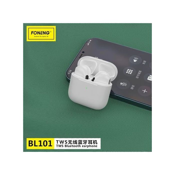 PARTAGER CE PRODUIT Foneng ÉCOUTEURS SANS FIL - TWS 5.1 - BL 101 Bluetooth Mini écouteurs