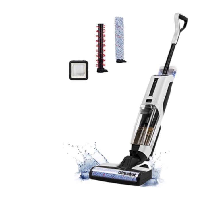 Aspirateur laveur de sol - sans fil - pour sols et tapis