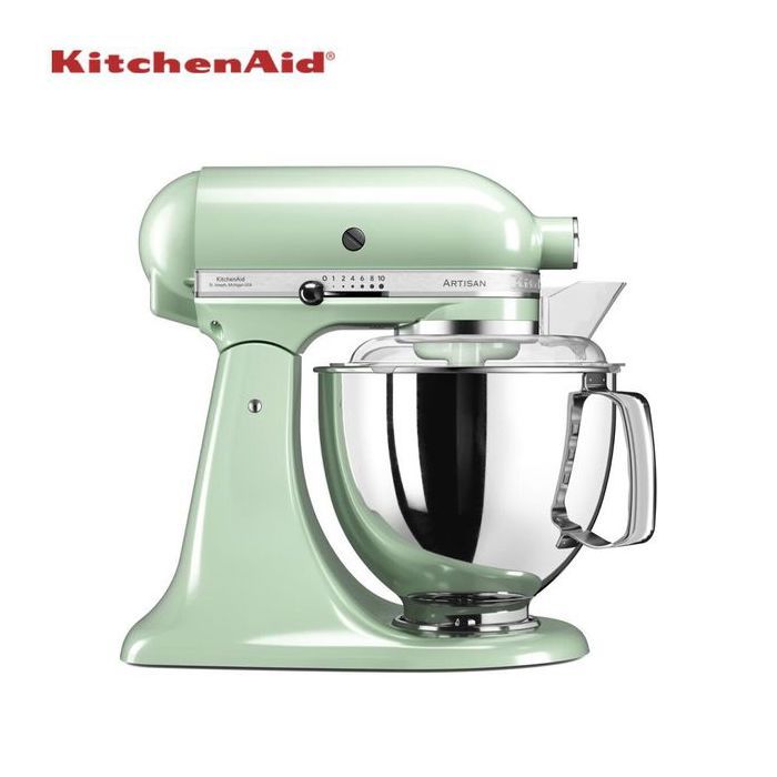 Robot pâtissier - KitchenAid - Artisan Élégance - 4,8 L - Macaron pistache - Multifonction