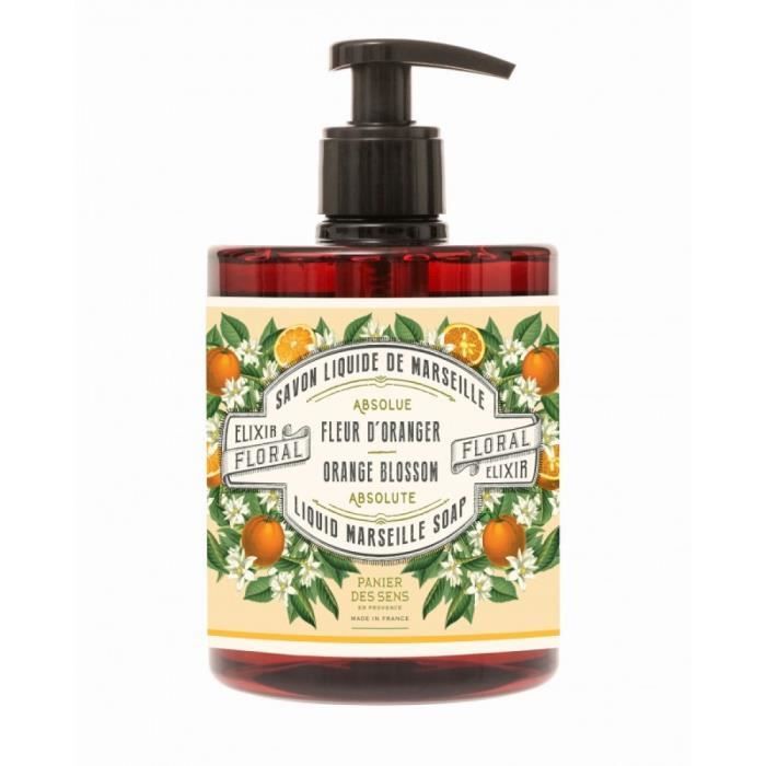 Panier des Sens Savon liquide de Marseille à l’Absolue Fleur d’Oranger 500 ml
