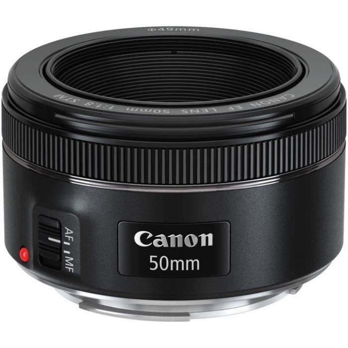 Objectif à Focale fixe Canon EF 50MM F/1.8 STM