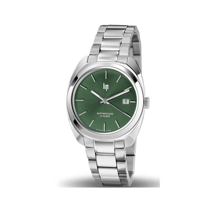 Montre - LIP - Général de Gaulle 39 - Automatique - Argenté - Vintage - Classique