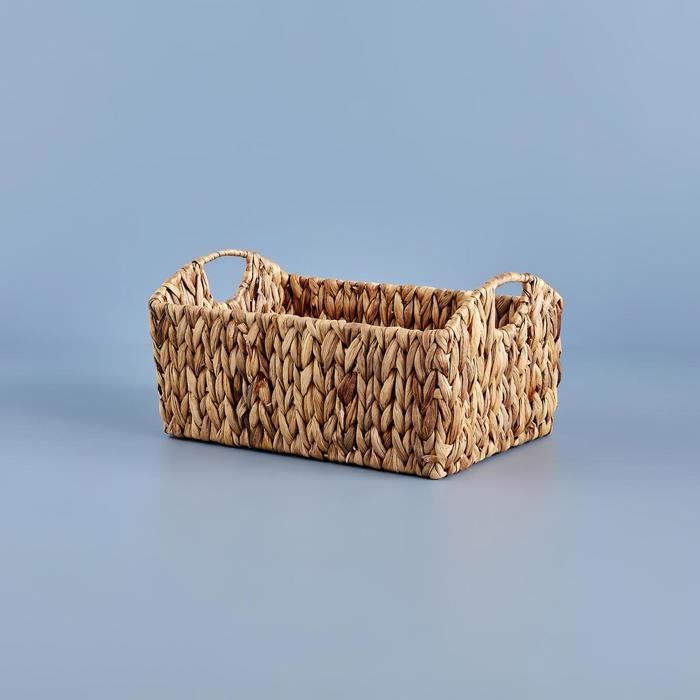 Panier - BELLA MAISON - Jacinthe d'Eau - 39x28x15 cm - Couleur Naturel - Style Contemporain