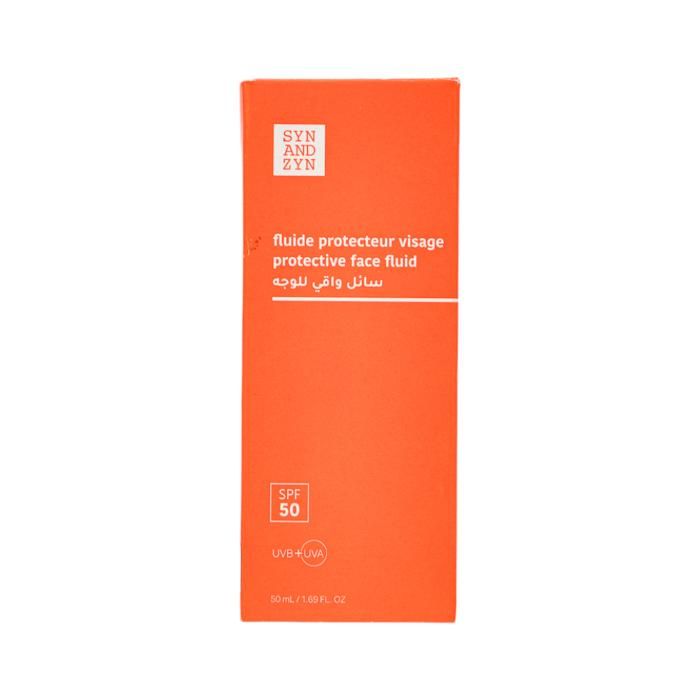 CRÈME VISAGE INVISIBLE SPF 50 SYN&ZYN : 50 ML