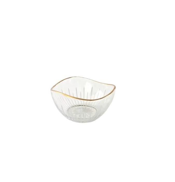 Bol pour amuse-bouche - LAV - Gravé - Verre - 10 cm - Design élégant