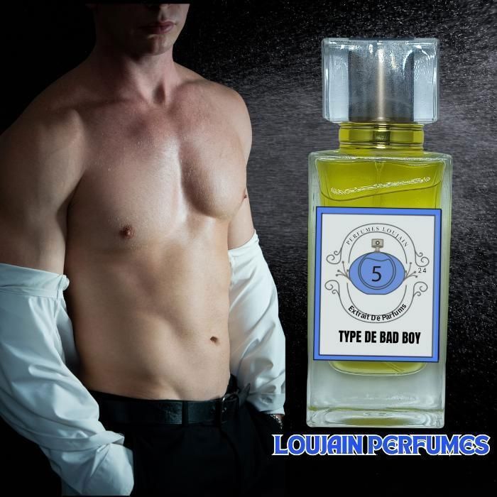 Parfum TYPE DE BAD BOY  Pour les hommes  50 ml – Parfum hommes LOUJAIN PERFUMES