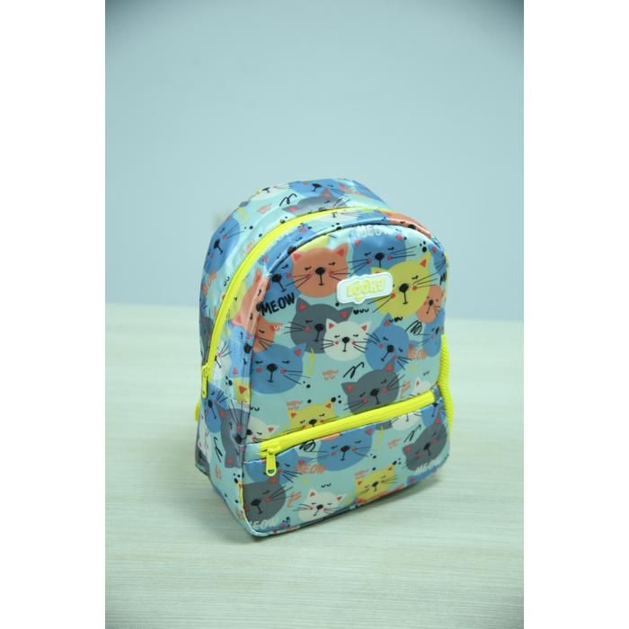 Sac à dos - MEOW - 30 cm - 2 poches - Tissu satin - Élégant