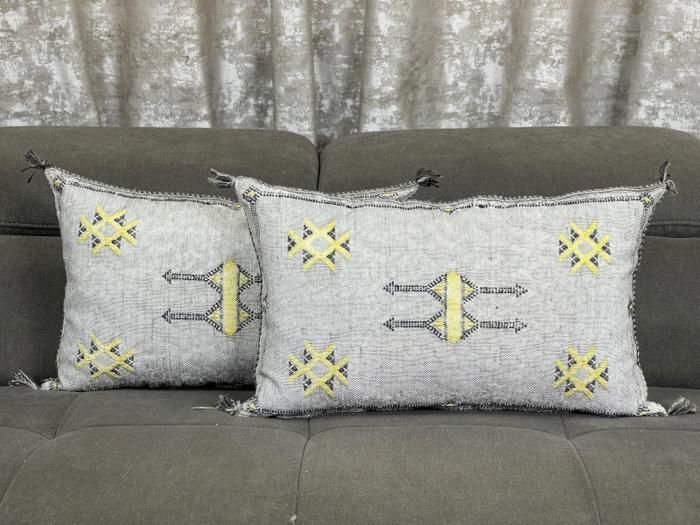 Coussin en Soie de Cactus SilverLoom
