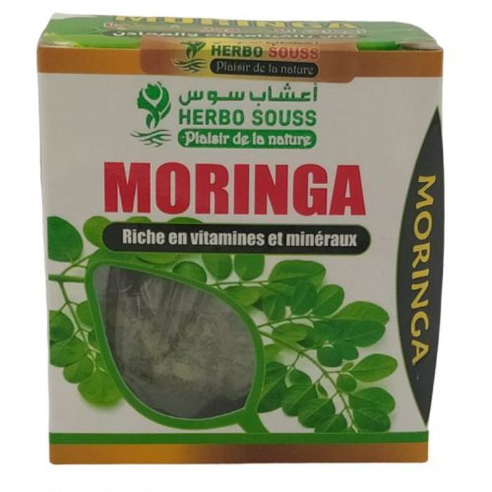 HERBO SOUSS Feuilles de Moringa séchées BIO - 50 g