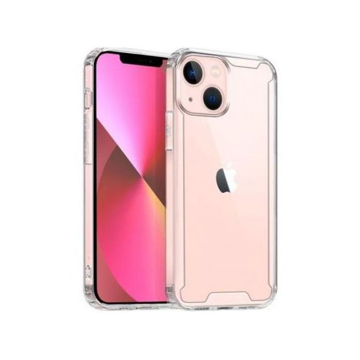 Coque - APOKIN - iPhone 15 - Transparente - Coins renforcés - Protection chocs et chutes