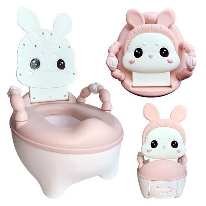 Pot Spécial Pour Garçons et Filles Siège D'entraînement de Toilette (Rose)