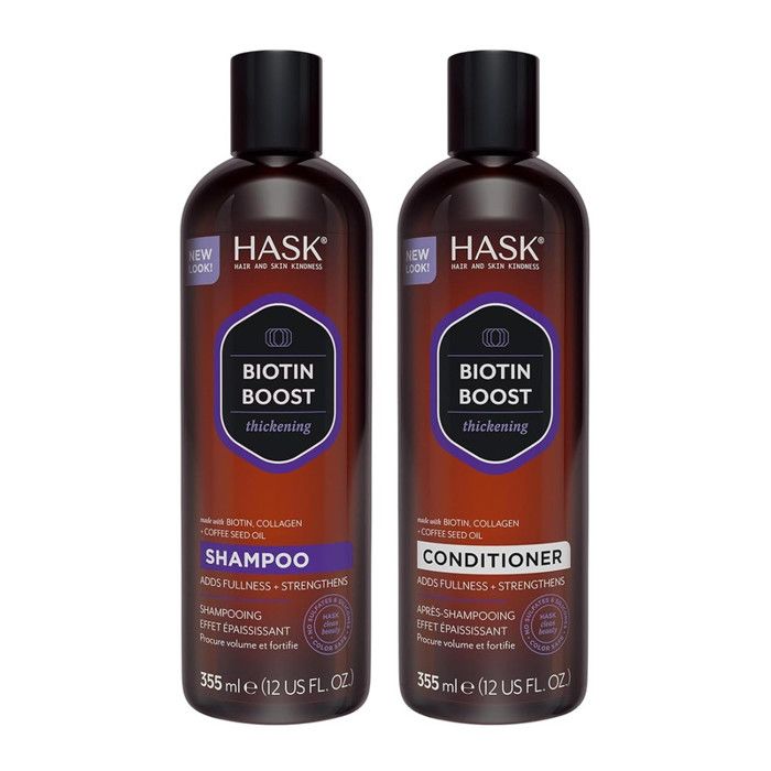 Hask Shampooing & Conditionneur Biotin Boost Epaississant - Made in Usa